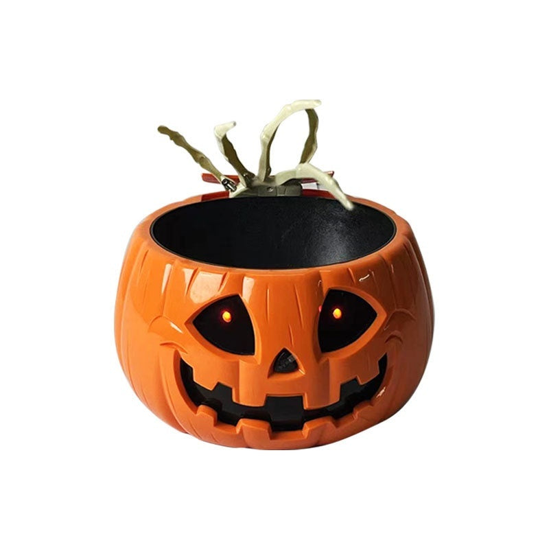 Creative Electric Halloween Pumpkin Lamp Candy Bowl - Bellarte Enchanté Creative Electric Halloween Pumpkin Lamp Candy Bowl